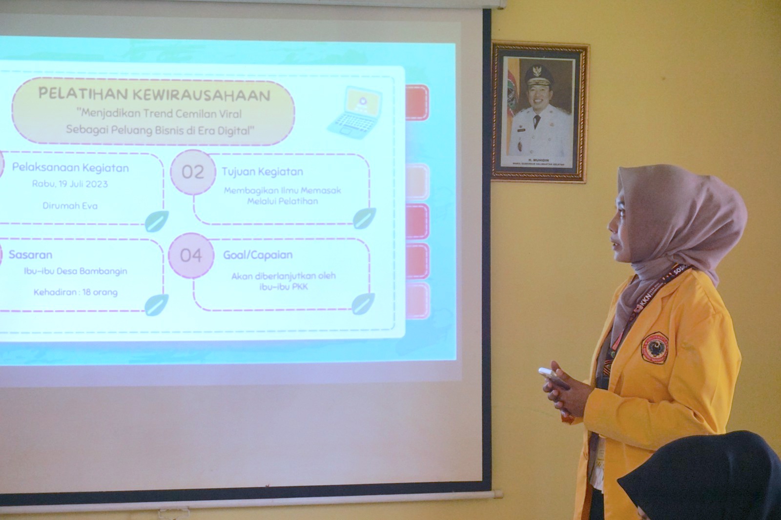 Harmonisasi Program KKN dengan Pemerintah Desa Bambangin